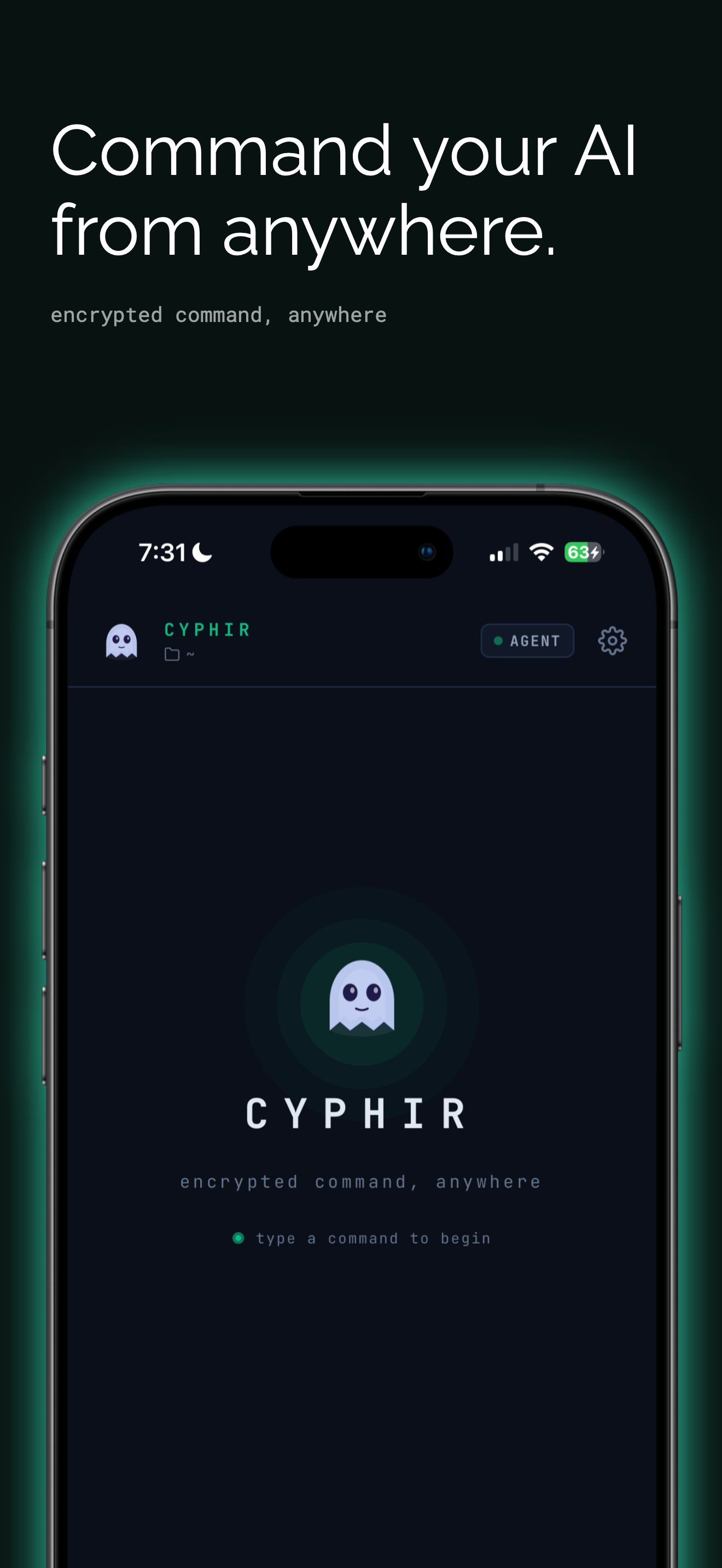 Command your AI from anywhere